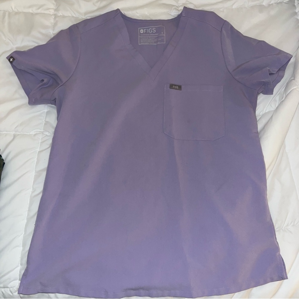 Figs Women's Top in Lavender